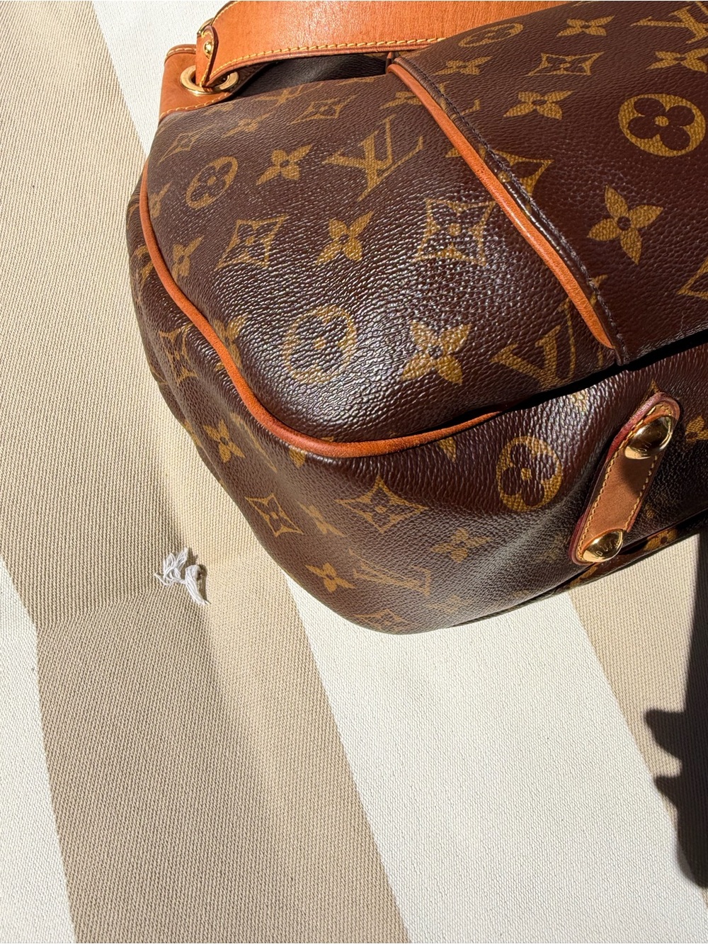 Louis Vuitton Galliera PM Classic Monogram Hobo Shoulder Hand Bag AUTHENTIC! - Picture 11 of 16